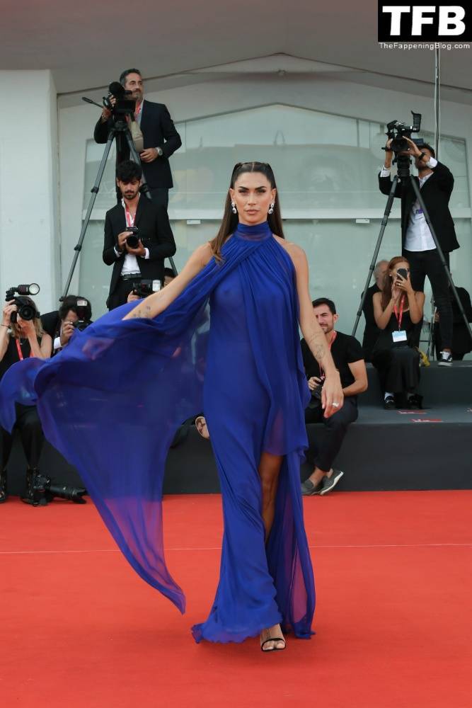 Melissa Satta Flashes Her Nude Tits at the 79th Venice International Film Festival - #80