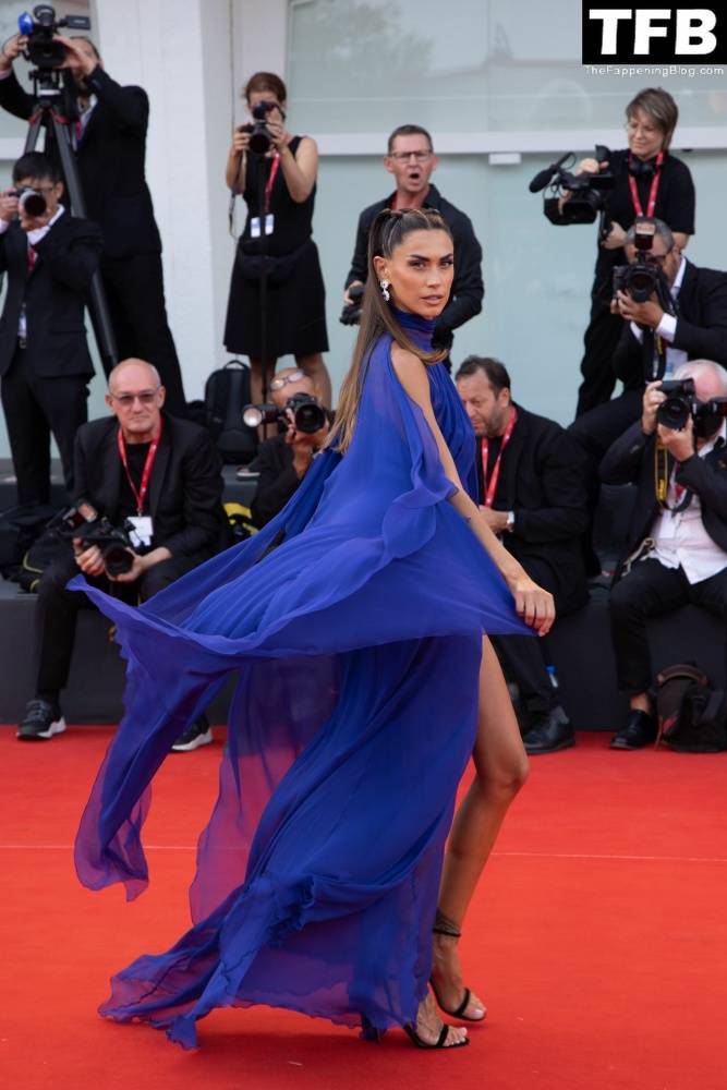 Melissa Satta Flashes Her Nude Tits at the 79th Venice International Film Festival - #50