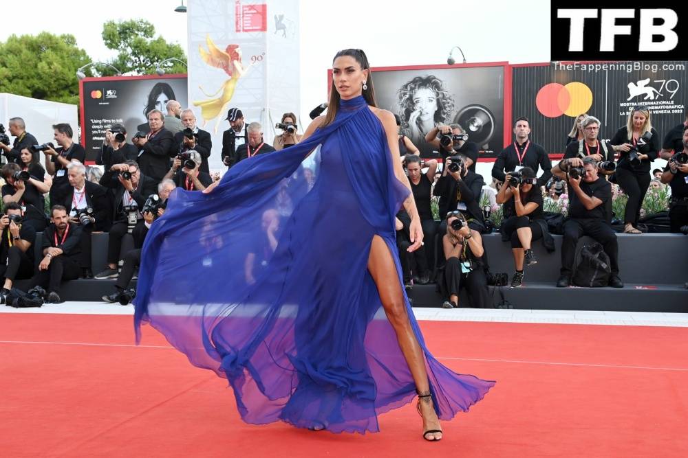 Melissa Satta Flashes Her Nude Tits at the 79th Venice International Film Festival - #67
