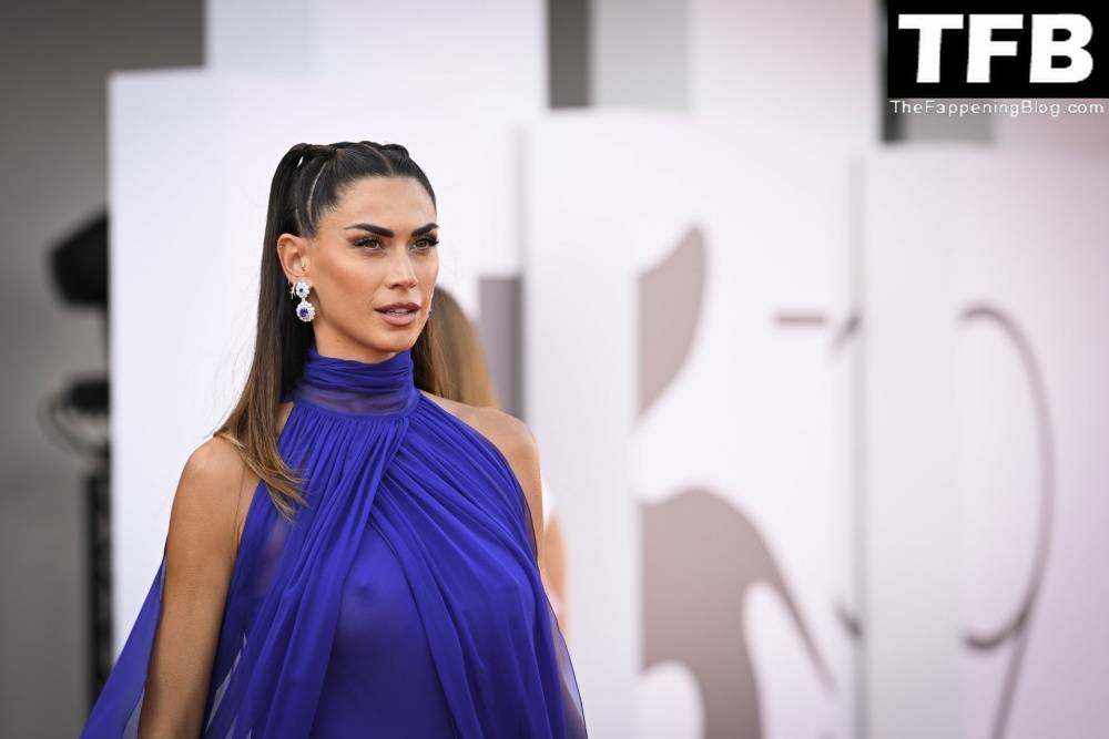 Melissa Satta Flashes Her Nude Tits at the 79th Venice International Film Festival - #4