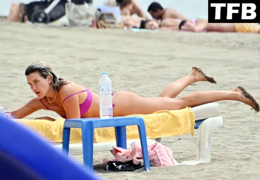 Ashley Roberts Enjoys the Beach on Holiday in Marbella - #42