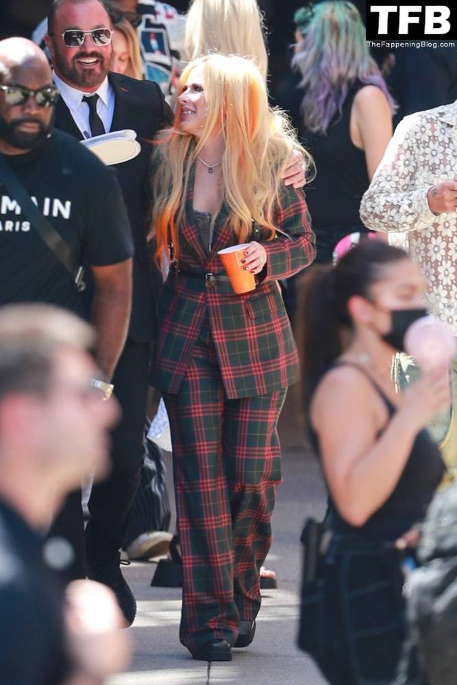 Avril Lavigne Receives a Star on the Hollywood Walk of Fame - #7