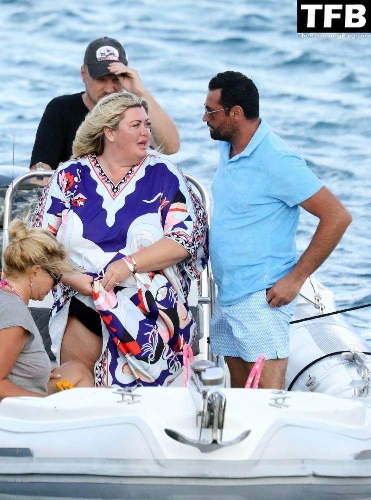 Gemma Collins Flashes Her Nude Boobs on the Greek Island of Mykonos - #54