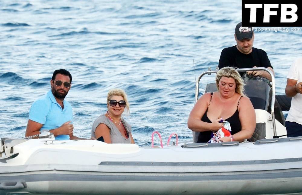 Gemma Collins Flashes Her Nude Boobs on the Greek Island of Mykonos - #16