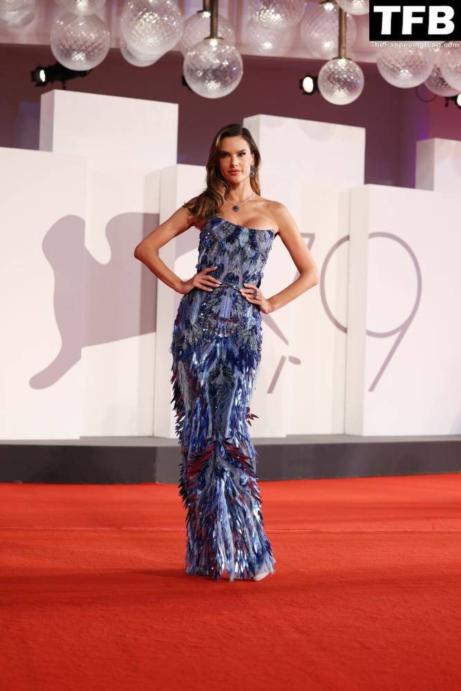 Alessandra Ambrosio Displays Her Cleavage at the 79th Venice International Film Festival - #68