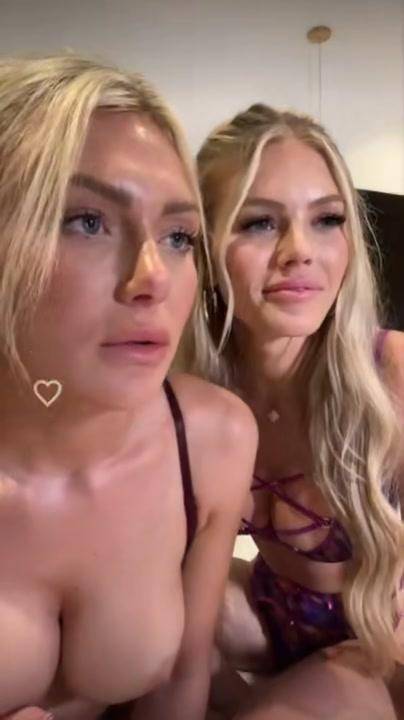 ScarlettKissesXO Nude Lesbian Livestream OnlyFans Video Leaked - #23