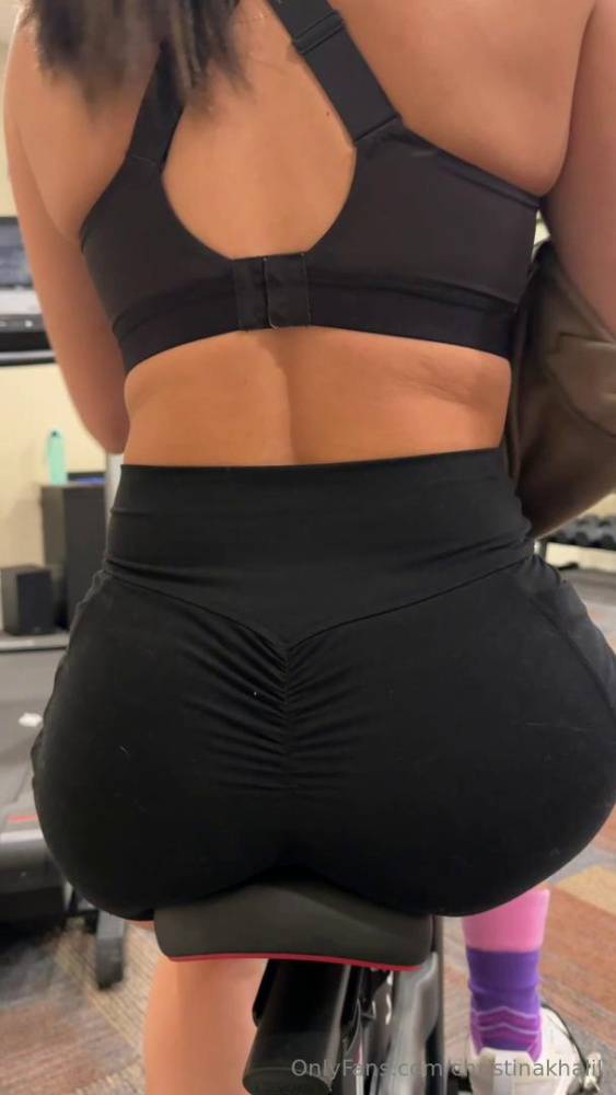 Christina Khalil Underwear Gym Try-On Onlyfans Video Leaked - #2