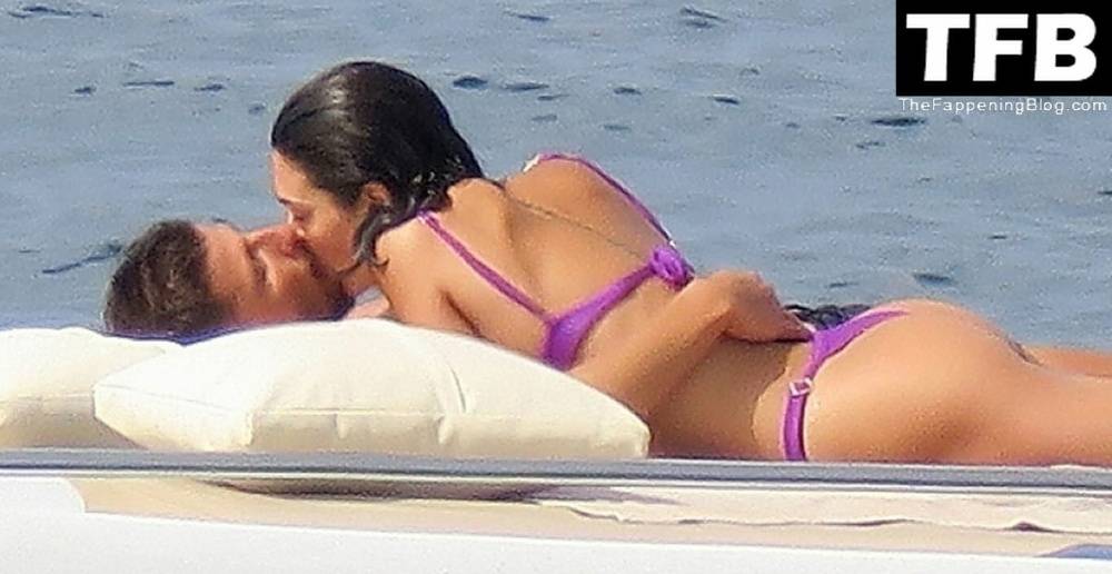 Ruben Dias Packs on the PDA with a Mysterious Scantily-Clad Woman on a Boat in Formentera - #main