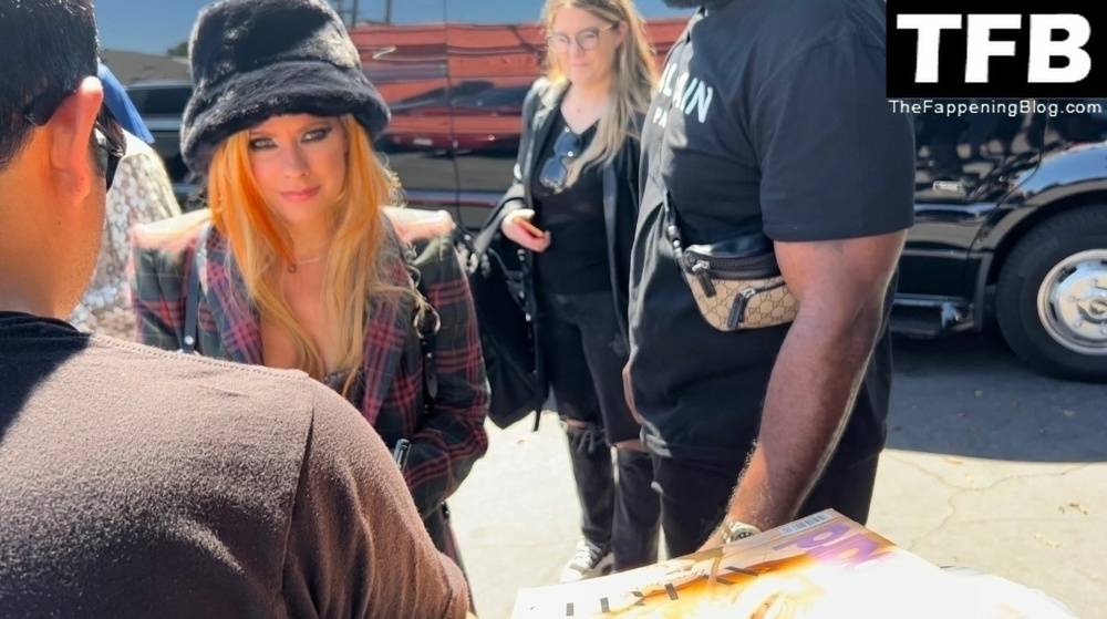 Avril Lavigne Receives a Star on the Hollywood Walk of Fame - #main