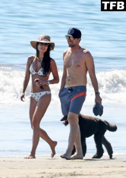 Jordana Brewster & Mason Morfit Hit the Beach in Carpinteria on modelclub.info