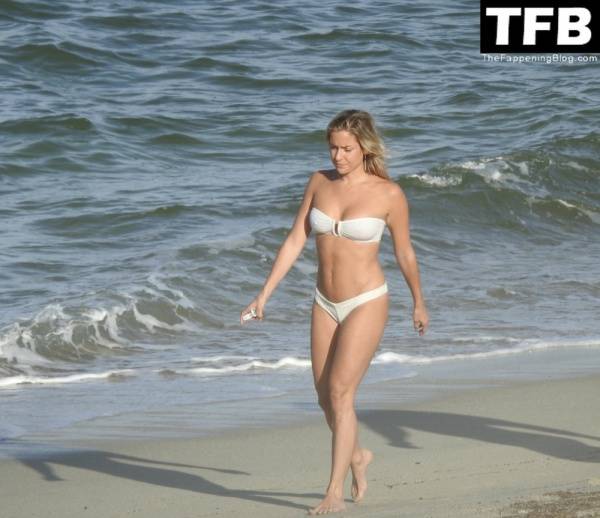 Kristin Cavallari Looks Incredible as She Takes a Dip in the Ocean in a White Bikini - county White on modelclub.info