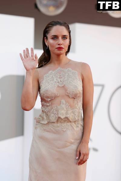 Matilde Gioli Flashes Her Nipples at the 79th Venice International Film Festival
