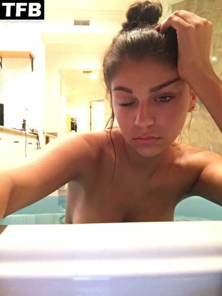 Andrea Russett Topless & Sexy Collection