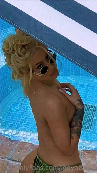 Iggy Azalea Nude See-Through Pool Onlyfans Video Leaked on modelclub.info