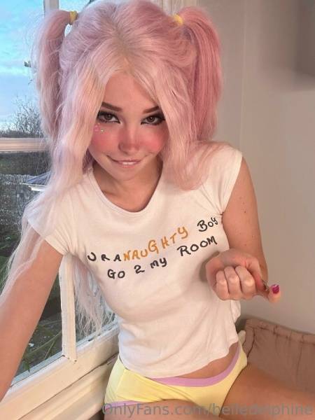 Belle Delphine Nude Naughty Wet T-Shirt Onlyfans Set Leaked on modelclub.info
