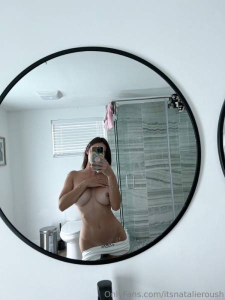 Natalie Roush Nipple Tease Bathroom Selfie Onlyfans Set Leaked on modelclub.info